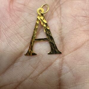 18K Real Gold Pendant